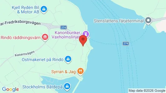 Lägenheter till salu i Vaxholm - kort over placeringen