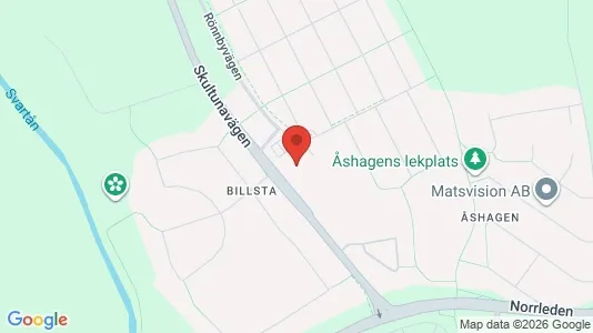 Lägenheter till salu i Västerås - kort over placeringen