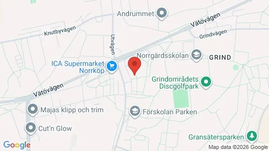 Lägenheter till salu i Norrtälje - kort over placeringen