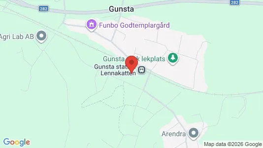Lägenheter till salu i Uppsala - kort over placeringen