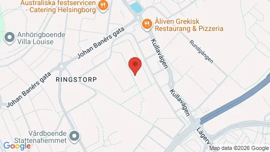 Lägenheter att hyra i Helsingborg - kort over placeringen