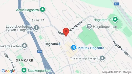 Lägenheter att hyra i Söderort - kort over placeringen