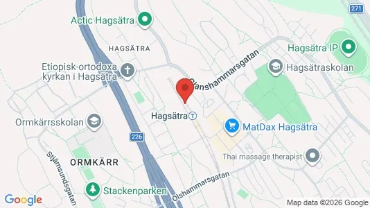 Lägenheter att hyra i Söderort - kort over placeringen