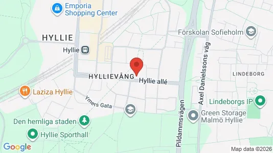 Lägenheter att hyra i Fosie - kort over placeringen