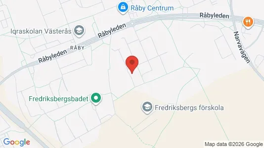 Lägenheter att hyra i Västerås - kort over placeringen