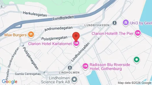 Lägenheter att hyra i Lundby - kort over placeringen