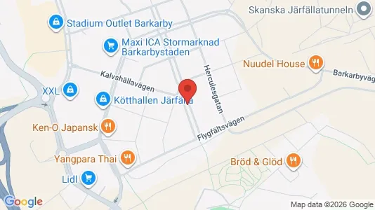 Lägenheter att hyra i Järfälla - kort over placeringen