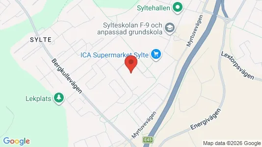 Lägenheter att hyra i Trollhättan - kort over placeringen