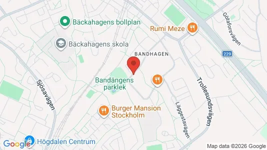Lägenheter att hyra i Söderort - kort over placeringen