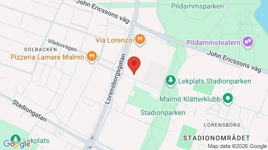 Lägenheter att hyra i Malmö Centrum - kort over placeringen
