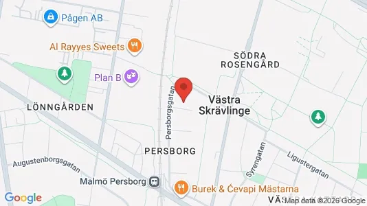 Lägenheter att hyra i Rosengård - kort over placeringen