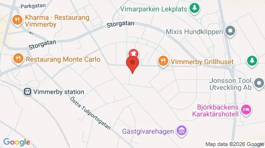 Lägenheter att hyra i Vimmerby - kort over placeringen