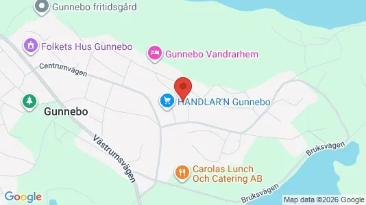 Lägenheter att hyra i Västervik - kort over placeringen