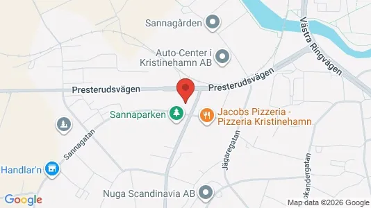 Lägenheter att hyra i Kristinehamn - kort over placeringen