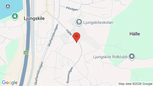 Bostadsrätter till salu i Uddevalla - kort over placeringen