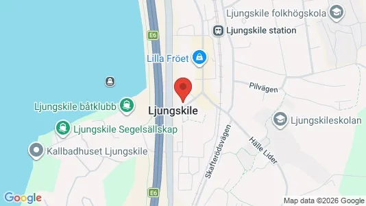 Bostadsrätter till salu i Uddevalla - kort over placeringen