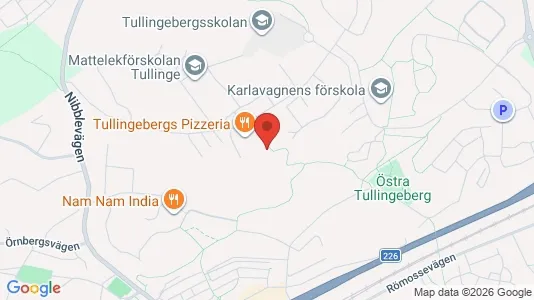 Lägenheter till salu i Botkyrka - kort over placeringen