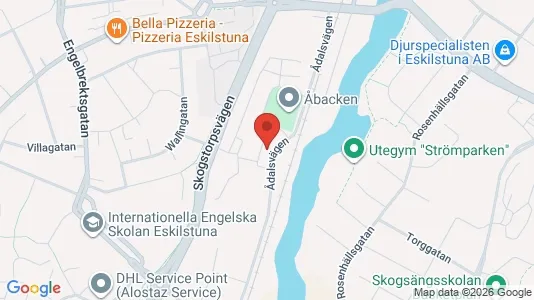 Lägenheter att hyra i Eskilstuna - kort over placeringen