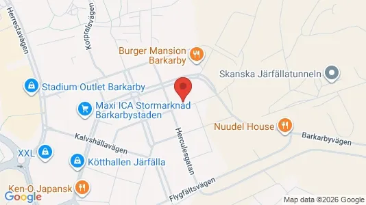 Lägenheter att hyra i Järfälla - kort over placeringen