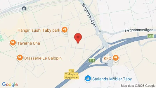 Lägenheter till salu i Danderyd - kort over placeringen