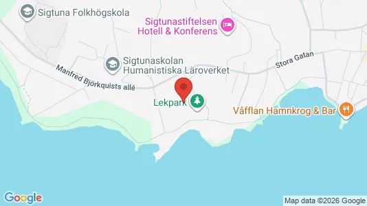 Lägenheter till salu i Sigtuna - kort over placeringen