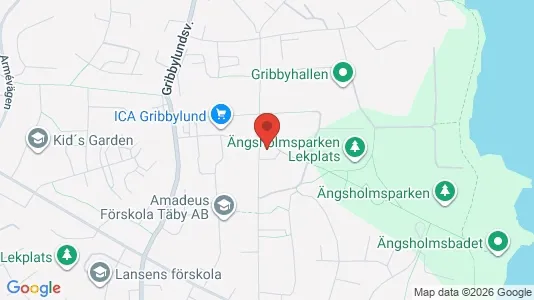 Lägenheter till salu i Täby - kort over placeringen
