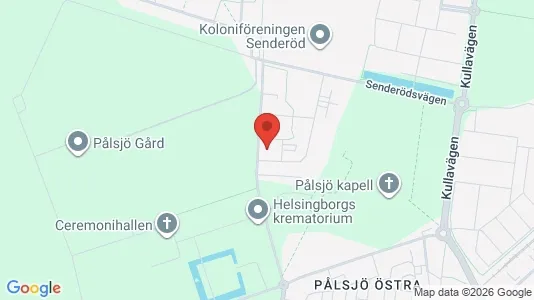 Lägenheter att hyra i Helsingborg - kort over placeringen