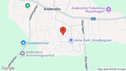 Lägenheter att hyra i Trelleborg - kort over placeringen
