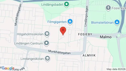 Lägenheter att hyra i Fosie - kort over placeringen