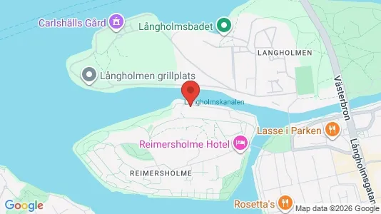 Lägenheter till salu i Södermalm - kort over placeringen