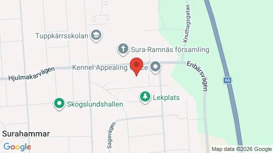 Lägenheter att hyra i Surahammar - kort over placeringen