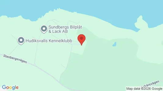 Lägenheter till salu i Hudiksvall - kort over placeringen