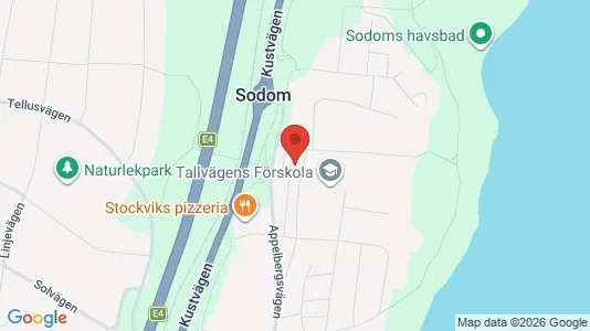 Lägenheter att hyra i Sundsvall - kort over placeringen