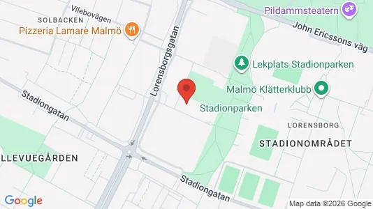 Lägenheter att hyra i Malmö Centrum - kort over placeringen