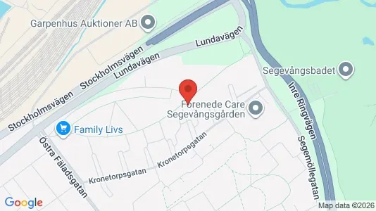 Lägenheter att hyra i Kirseberg - kort over placeringen
