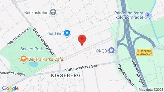 Lägenheter att hyra i Malmö Centrum - kort over placeringen