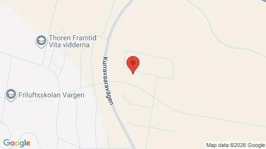 Lägenheter att hyra i Kiruna - kort over placeringen