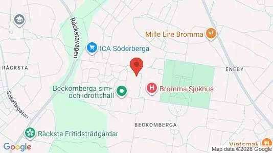 Bostadsrätter till salu i Västerort - kort over placeringen