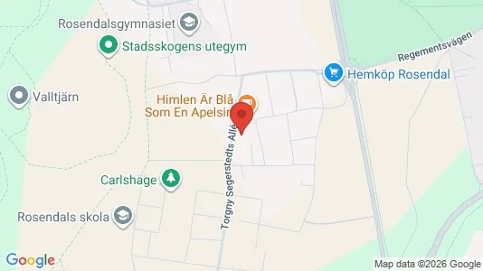 Lägenheter till salu i Uppsala - kort over placeringen