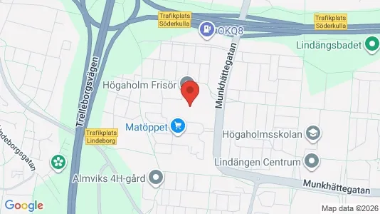 Lägenheter till salu i Malmö Centrum - kort over placeringen