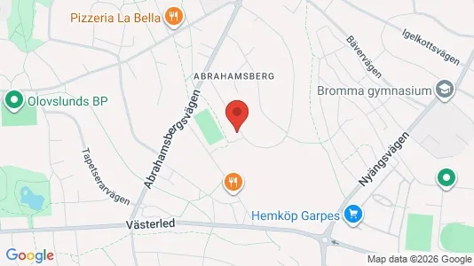 Lägenheter till salu i Västerort - kort over placeringen