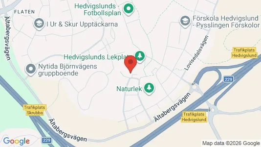Lägenheter till salu i Nacka - kort over placeringen