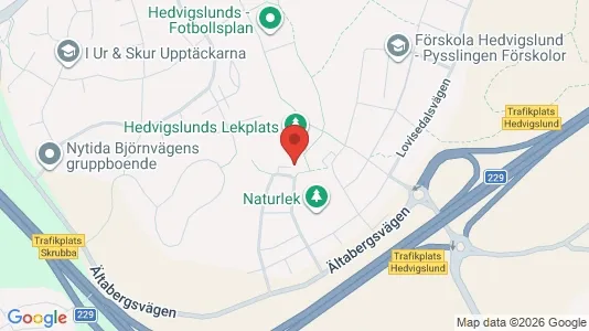 Lägenheter till salu i Nacka - kort over placeringen