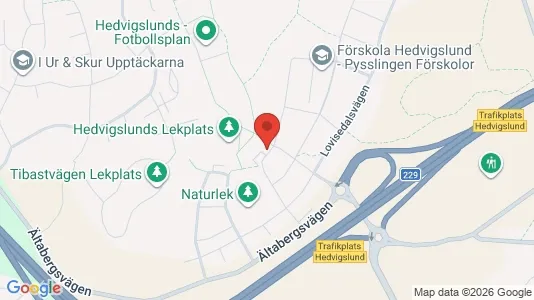 Lägenheter till salu i Nacka - kort over placeringen