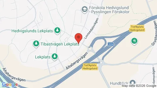 Lägenheter till salu i Nacka - kort over placeringen