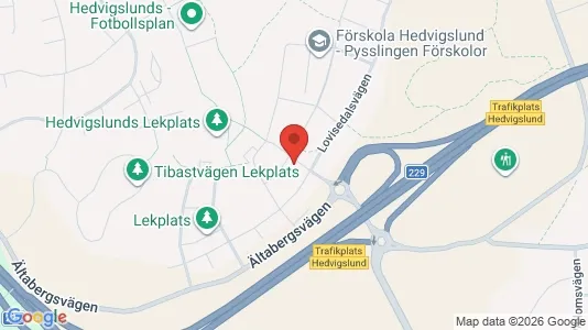 Lägenheter till salu i Nacka - kort over placeringen