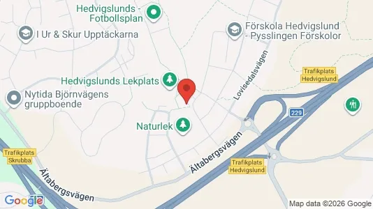 Lägenheter till salu i Nacka - kort over placeringen