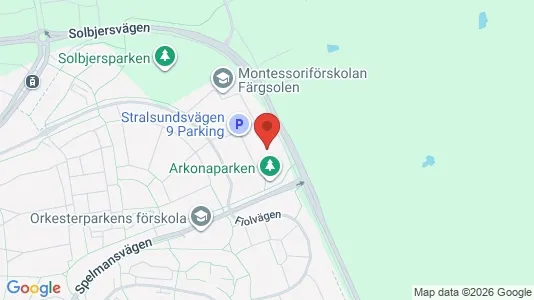 Lägenheter till salu i Lund - kort over placeringen