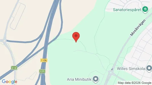 Lägenheter till salu i Örebro - kort over placeringen