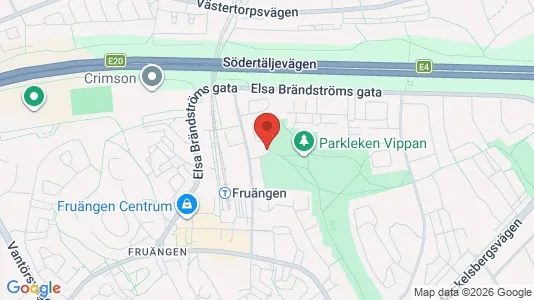 Lägenheter till salu i Söderort - kort over placeringen